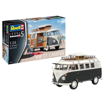 VW T1 Camper - 1/24 SCALE - REVELL 07674